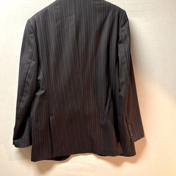 Bespoke Black Pinstripe Men's Suit
Check measurements in photos - Picture 5 of 17